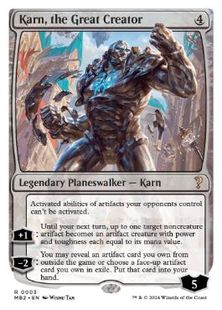 003)《大いなる創造者、カーン/Karn, the Great Creator》[MB2] 無R 