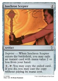 096)《等時の王笏/Isochron Scepter》[MB2] 茶U | 日本最大級 MTG通販 