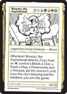 (365)■エンブレムなし■《Wowzer, the Aspirational(Play Test Card)》[Mystery Booster Playtest Cards] 金C