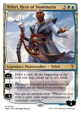 (090)《ドミナリアの英雄、テフェリー/Teferi, Hero of Dominaria》[MB2] 金R