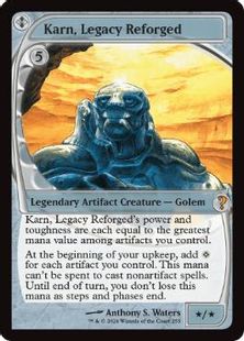 【Foil】(255)《再鍛されたレガシー、カーン/Karn, Legacy Reforged》[MB2] 茶R