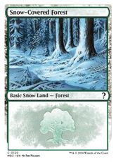 (120)《冠雪の森/Snow-Covered Forest》[MB2] 土地C