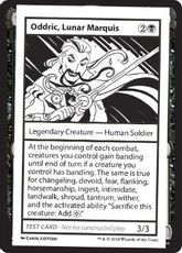 (315)■エンブレムなし■《Oddric, Lunar Marquis(Play Test Card)》[Mystery Booster Playtest Cards] 黒C