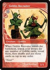 【Foil】(193)《ゴブリン徴募兵/Goblin Recruiter》[MB2] 赤U