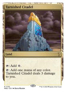 112)《色あせた城塞/Tarnished Citadel》[MB2] 土地R | 日本最大級 MTG 