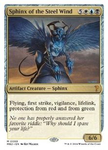 (089)《鋼の風のスフィンクス/Sphinx of the Steel Wind》[MB2] 金R
