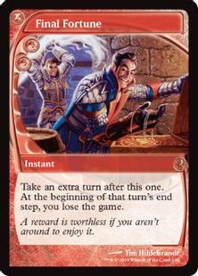 Foil】(190)《最後の賭け/Final Fortune》[MB2] 赤R | 日本最大級 MTG 