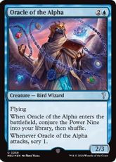 【Foil】(259)《頭目の神官/Oracle of the Alpha》[MB2] 青U