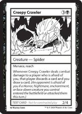 (308)■エンブレムなし■《Creepy Crawler(Play Test Card)》[Mystery Booster Playtest Cards] 黒C