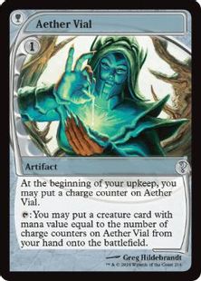 Foil】(216)《霊気の薬瓶/Aether Vial》[MB2] 茶U | 日本最大級 MTG 