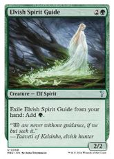 (068)《エルフの指導霊/Elvish Spirit Guide》[MB2] 緑U