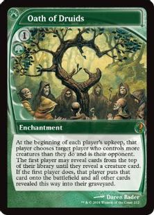 Foil】(212)《ドルイドの誓い/Oath of Druids》[MB2] 緑R | 日本最大級 