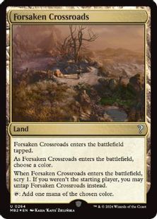 【Foil】(264)《見捨てられた交差路/Forsaken Crossroads》[MB2] 土地U