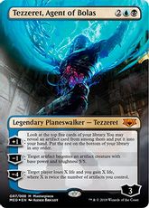 【Foil】《ボーラスの工作員、テゼレット/Tezzeret, Agent of Bolas》(MED-GRN)[Mythic Edition] 金R