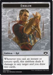 (006)《紋章(イゼット副長、ラル) /Emblem Ral, Izzet Viceroy Token》[MED-GRN] 紋章