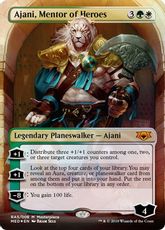 【Foil】《英雄の導師、アジャニ/Ajani, Mentor of Heroes》(MED-RNA)[Mythic Edition] 金R