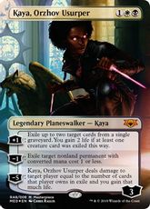 【Foil】《オルゾフの簒奪者、ケイヤ/Kaya, Orzhov Usurper》(MED-RNA)[Mythic Edition] 金R