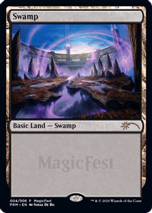 Foil】《沼/Swamp》(2020年版)[MagicFest] 土地 | 日本最大級 MTG通販