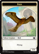 【Foil】(003)《鳥トークン/Bird token》[MH1] 白