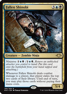 FOIL/霧刃の忍び/Mistblade Shinobi/神河謀叛/日本語版/MTG1枚