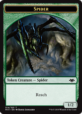 【Foil】(014)《蜘蛛トークン/Spider token》[MH1] 緑