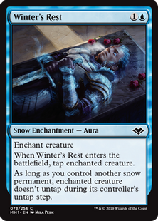 (078)《冬の休眠/Winter's Rest》[MH1] 青C