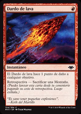 《溶岩の投げ矢/Lava Dart》[MH1] 赤C