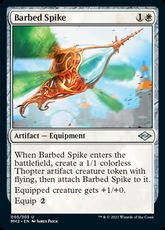 【Foil】(005)《逆刺の針/Barbed Spike》[MH2] 白U