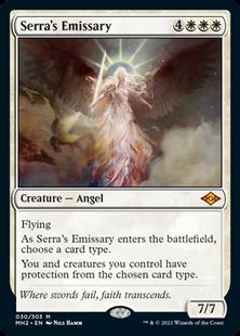 (030)《セラの使者/Serra's Emissary》[MH2] 白R