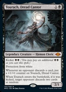 (102)《戦慄の朗詠者、トーラック/Tourach, Dread Cantor》[MH2] 黒R