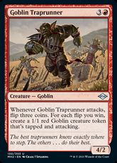 【Foil】(130)《ゴブリンの罠走り/Goblin Traprunner》[MH2] 赤U