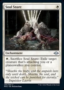 予約シングル 魂の捕獲 Soul Snare Mh2 白u 日本最大級 Mtg通販サイト 晴れる屋
