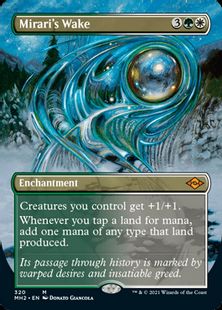 【Foil】(320)■ボーダーレス■《ミラーリの目覚め/Mirari's Wake》[MH2-BF] 金R