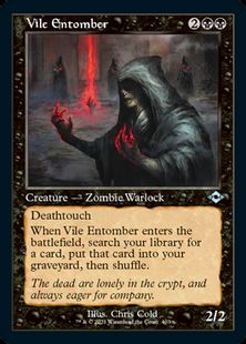 (403)■旧枠■《不快な納墓役/Vile Entomber》[MH2-BF] 黒U