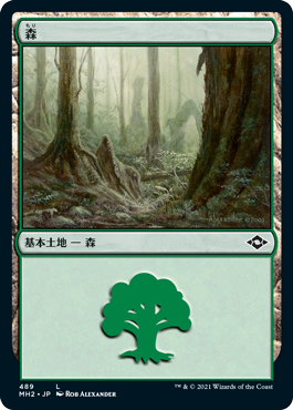 (489)《森/Forest》[MH2] 土地