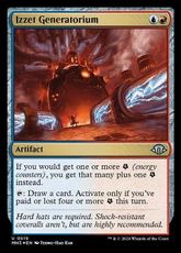 【リップル・Foil】(515)《イゼットの発電装置/Izzet Generatorium》[MH3] 金U