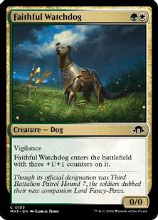 (185)《忠実な番犬/Faithful Watchdog》[MH3] 金C