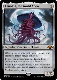 【Foil】(006)《再誕世界、エムラクール/Emrakul, the World Anew》[MH3] 無R