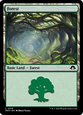 【Foil】(319)《森/Forest》[MH3] 土地