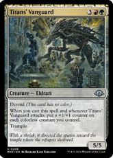 【Foil】(206)《巨人の先兵/Titans' Vanguard》[MH3] 金U