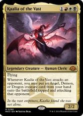 【Foil】(290)《巨大なるカーリア/Kaalia of the Vast》[MH3] 金R