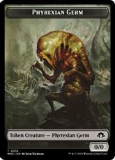 (016)《ファイレクシアン・細菌トークン/Phyrexian Germ Token》[MH3] 黒