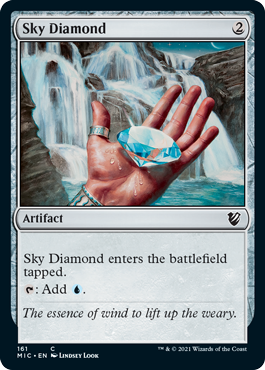 (161)《空色のダイアモンド/Sky Diamond》[MIC] 茶C