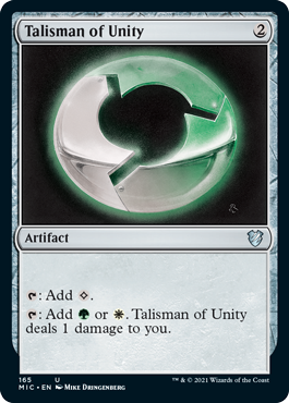 (165)《団結のタリスマン/Talisman of Unity》[MIC] 茶U