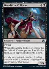 【Foil】(090)《税血の徴収者/Bloodtithe Collector》[MID] 黒U