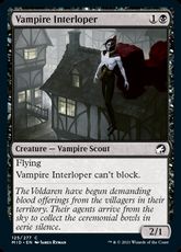 【Foil】(125)《吸血鬼の侵入者/Vampire Interloper》[MID] 黒C