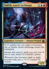 【Foil】(248)《星の大魔導師、ヴァドリック/Vadrik, Astral Archmage》[MID] 金R