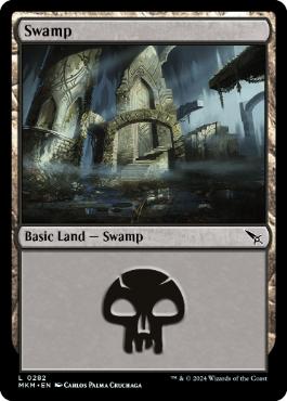 (282)《沼/Swamp》[MKM] 土地