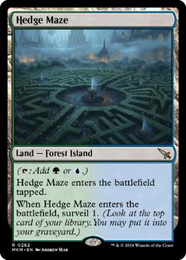 (262)《迷路庭園/Hedge Maze》[MKM] 土地R