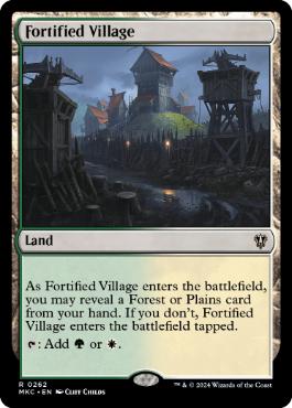 (262)《要塞化した村/Fortified Village》[MKC] 土地R